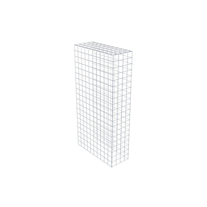 Extra gabion typ 4 200 cm x 100 cm x 40 cm (L x H x D), maskstorlek 10 cm x 10 cm, C-ring