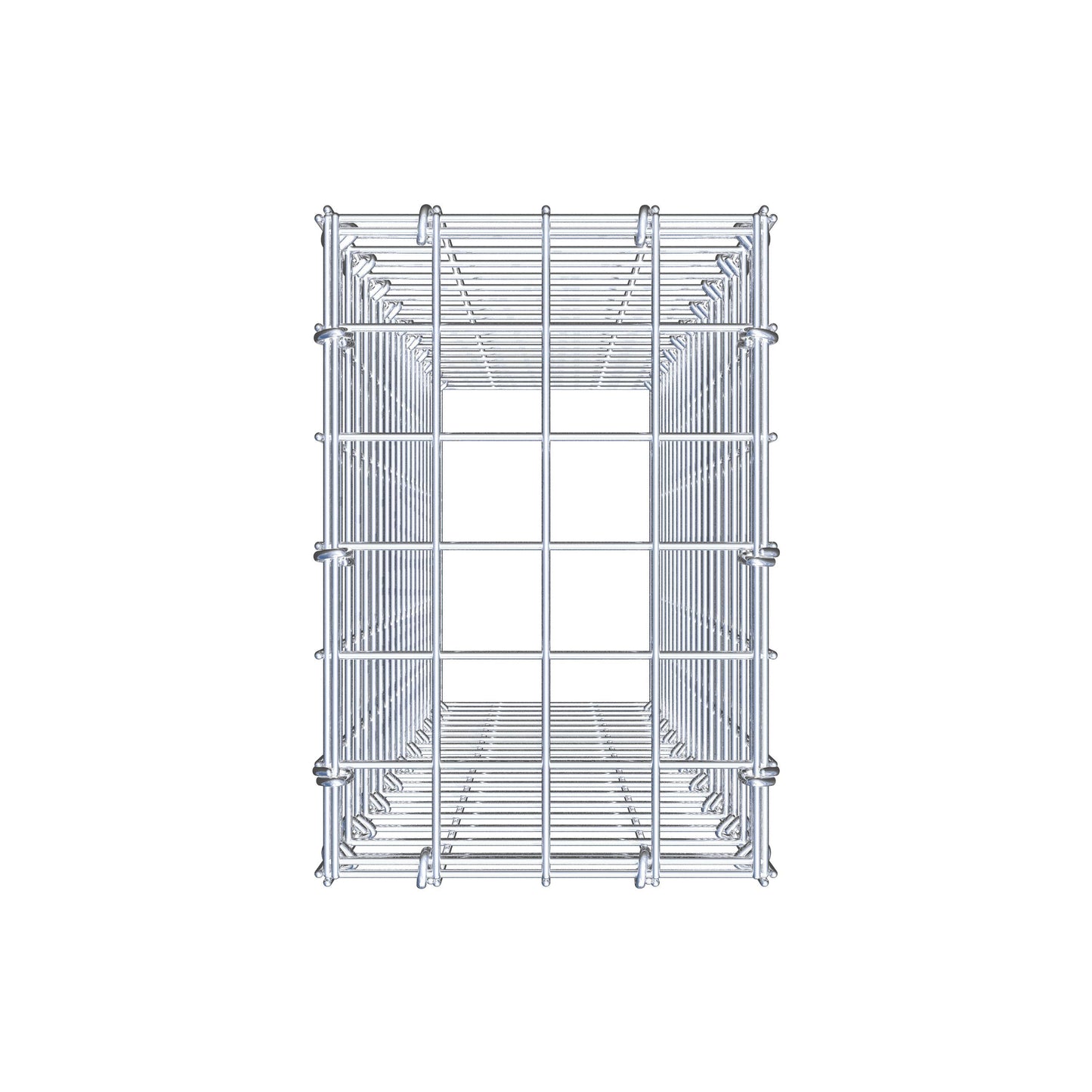Fourche rapportée type 3 100 cm x 20 cm x 30 cm (L x H x P), maille 5 cm x 5 cm, anneau en C