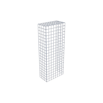 Fourche rapportée type 4 100 cm x 20 cm x 40 cm (L x H x P), mailles 5 cm x 5 cm, anneau C