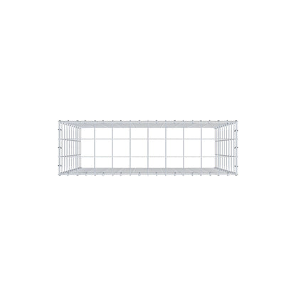 Fourche rapportée type 3 100 cm x 100 cm x 30 cm (L x H x P), mailles 10 cm x 10 cm, anneau C