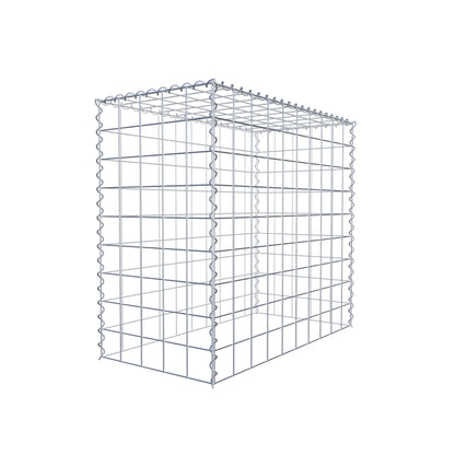 Add-on schanskorf type 3 100 cm x 90 cm x 50 cm (L x H x D), maaswijdte 10 cm x 10 cm, spiraal