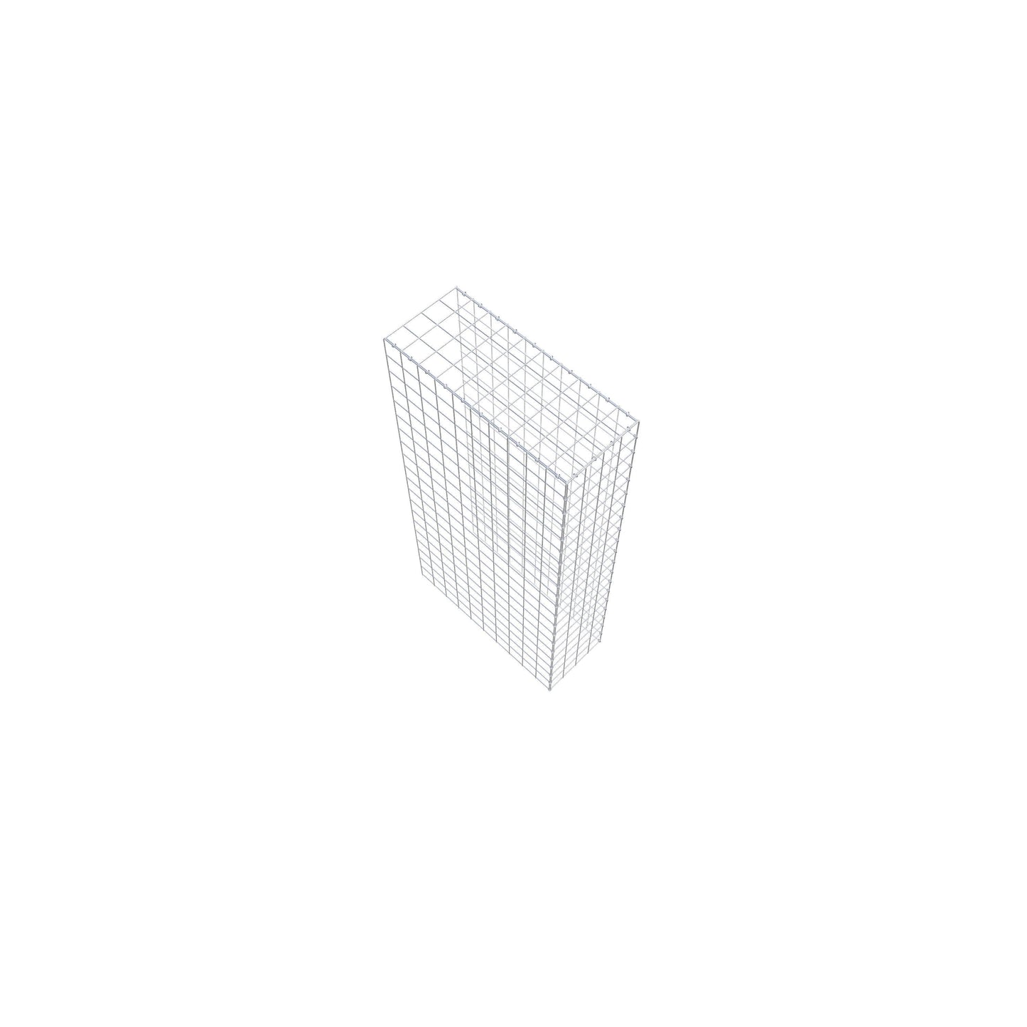 Extra gabion typ 4 200 cm x 100 cm x 40 cm (L x H x D), maskstorlek 10 cm x 10 cm, C-ring