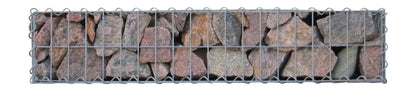 Gabion 100 cm x 20 cm x 30 cm (L x H x D), mesh size 5 cm x 10 cm, spiral