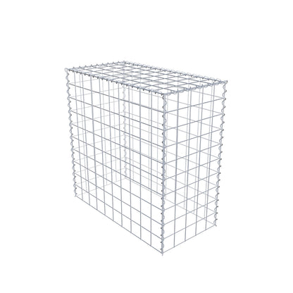 Anbaugabione Typ 3 100 cm x 100 cm x 50 cm (L x H x T), Maschenweite 10 cm x 10 cm, Spirale