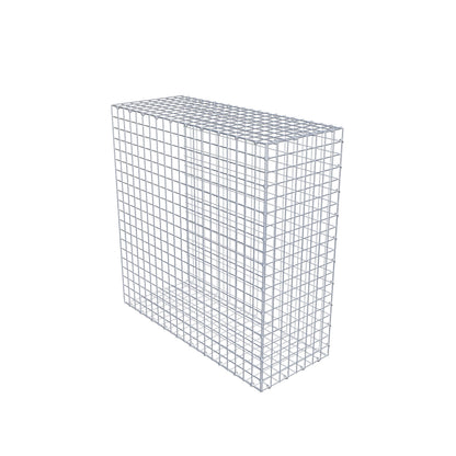 Gabião Tipo 2 100 cm x 100 cm x 40 cm (C x A x P), malhagem 5 cm x 5 cm, anel C