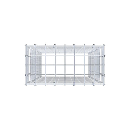 Add-on pool type 3 80 cm x 40 cm x 20 cm (L x H x D), maaswijdte 5 cm x 5 cm, C-ring