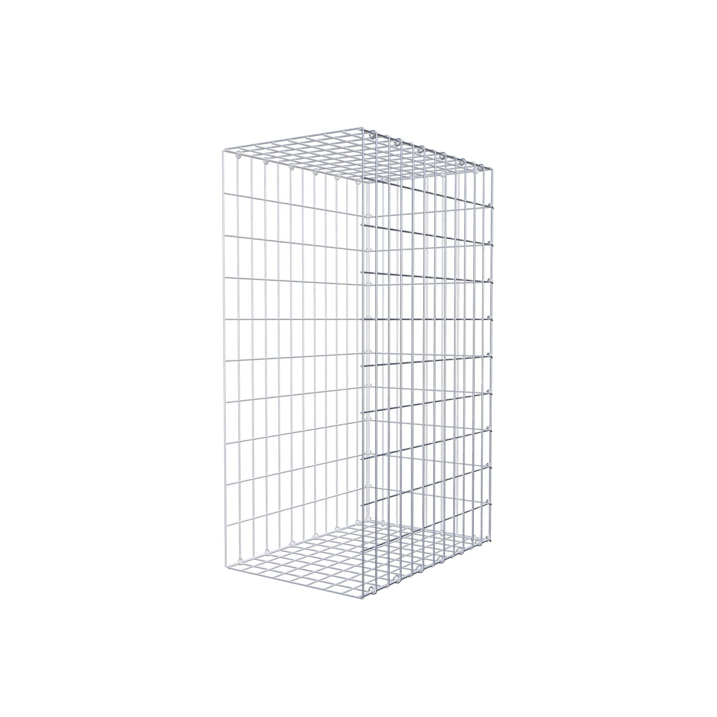 Gabião tipo 2 100 cm x 60 cm x 40 cm, malhagem 5 cm x 10 cm, anel C
