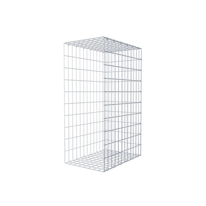 Gabião tipo 2 100 cm x 60 cm x 40 cm, malhagem 5 cm x 10 cm, anel C