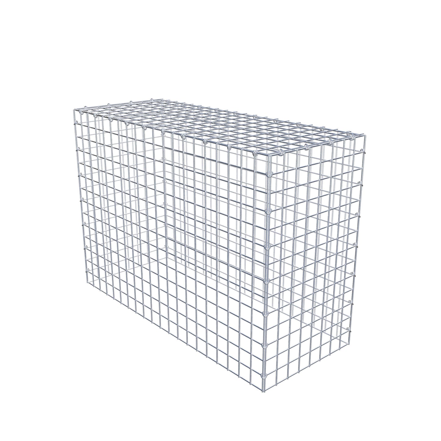 Anbaugabione Typ 3 100 cm x 70 cm x 40 cm (L x H x T), Maschenweite 5 cm x 5 cm, C-Ring