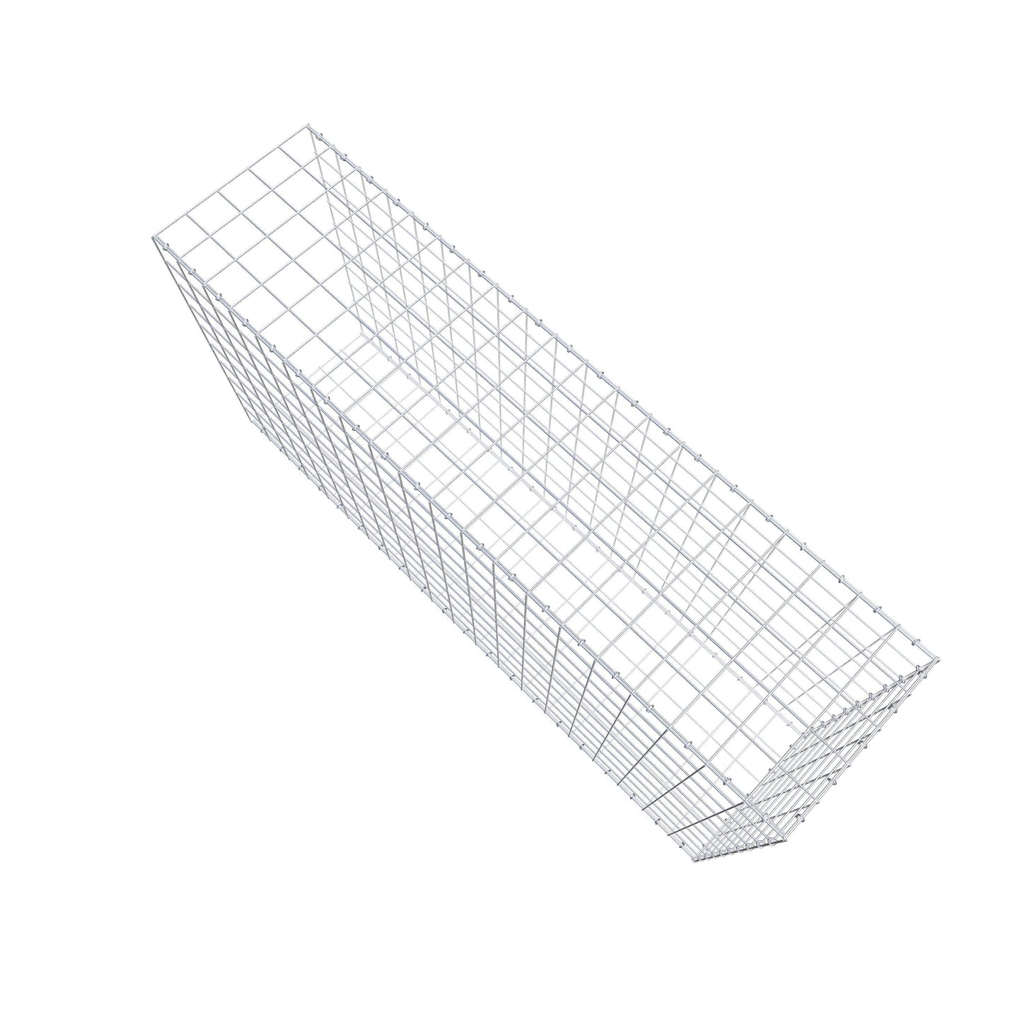 Pila adicional tipo 2 200 cm x 100 cm x 50 cm (L x A x P), malla 10 cm x 10 cm, anillo en C