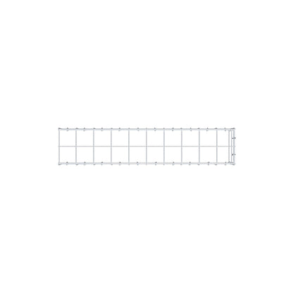 Gabião Tipo 4 100 cm x 20 cm x 20 cm (C x A x P), malhagem 10 cm x 10 cm, anel C