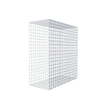 Mounted gabion type 2 100 cm x 90 cm x 40 cm (L x H x D), mesh size 5 cm x 5 cm, C-ring