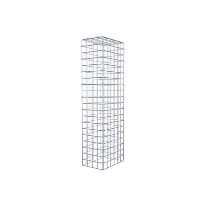 Anbaugabione Typ 3 100 cm x 30 cm x 20 cm (L x H x T), Maschenweite 5 cm x 5 cm, C-Ring
