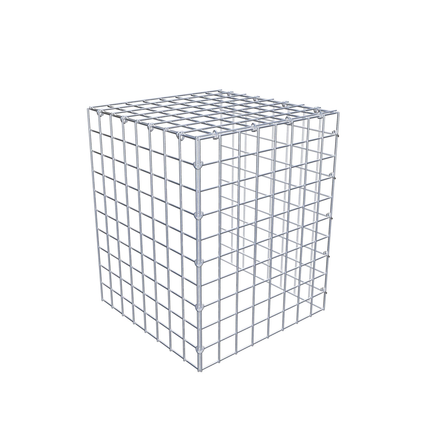 Gabião Tipo 4 50 cm x 40 cm x 40 cm (C x A x P), malhagem 5 cm x 5 cm, anel C