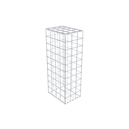 Gabion 100 cm x 40 cm x 30 cm (L x H x D), mesh size 10 cm x 10 cm, C-ring