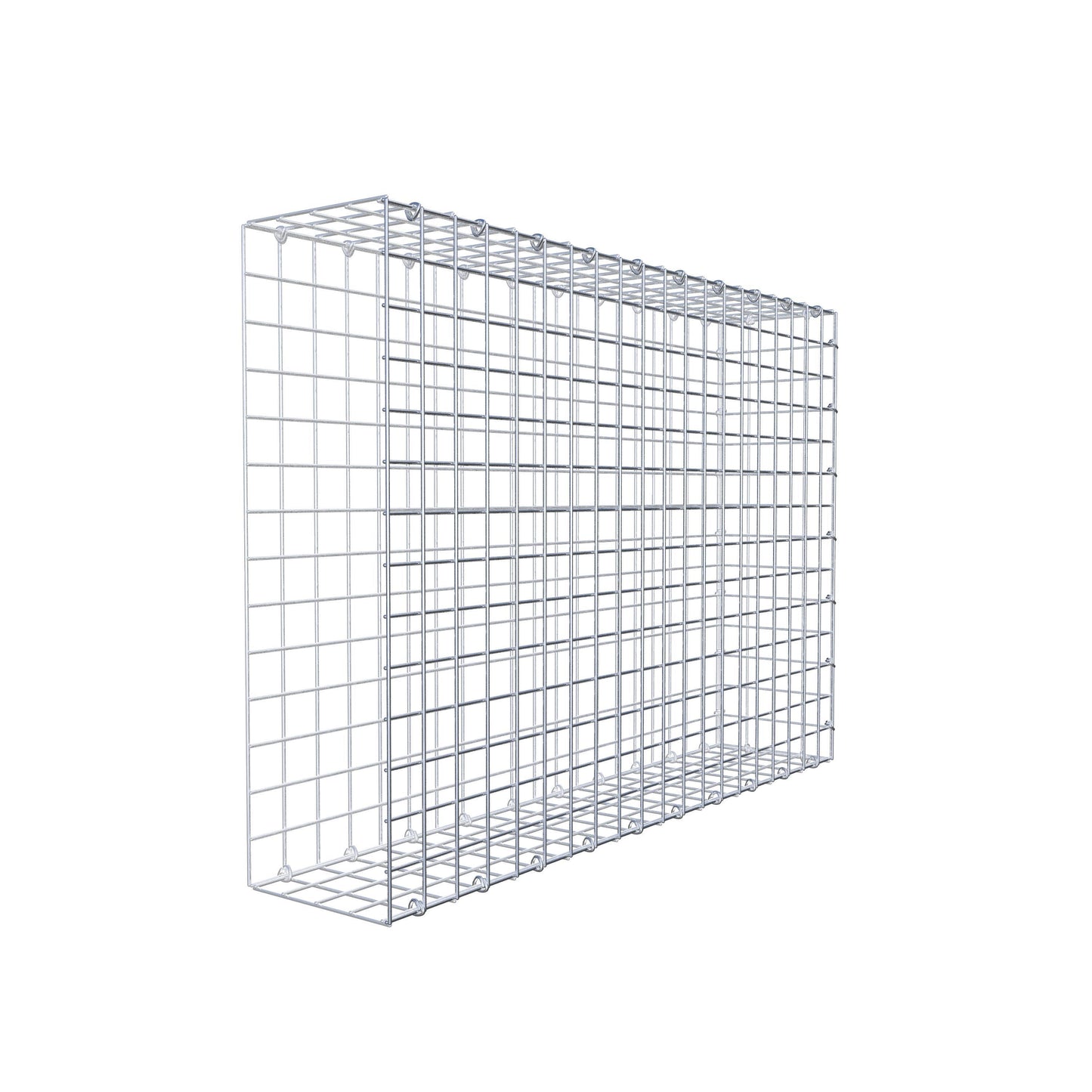 Type 2 oplegkorf 100 cm x 70 cm x 20 cm (L x H x D), maaswijdte 5 cm x 5 cm, C-ring