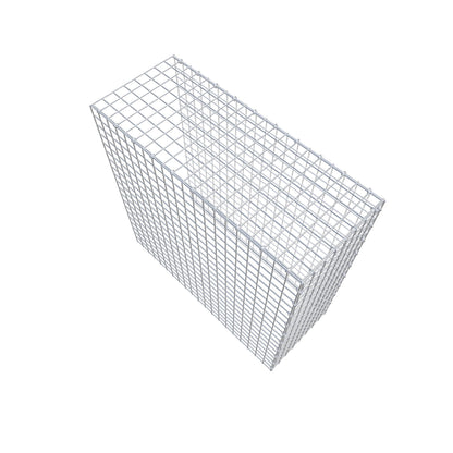 Gavión adicional tipo 4 100 cm x 100 cm x 40 cm (L x A x P), malla 5 cm x 5 cm, anillo en C
