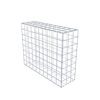 Schanskorf 100 cm x 80 cm x 30 cm (L x H x D), maaswijdte 10 cm x 10 cm, C-ring