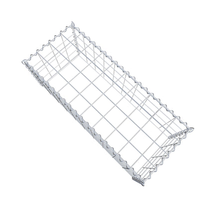 Gabião tipo 3 100 cm x 40 cm x 40 cm (C x A x P), malhagem 10 cm x 10 cm, espiral