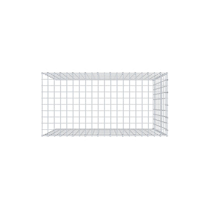 Fourche rapportée type 4 100 cm x 90 cm x 50 cm (L x H x P), mailles 5 cm x 10 cm, anneau en C