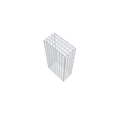 Add-on pool type 3 80 cm x 40 cm x 20 cm (L x H x D), maaswijdte 5 cm x 5 cm, C-ring