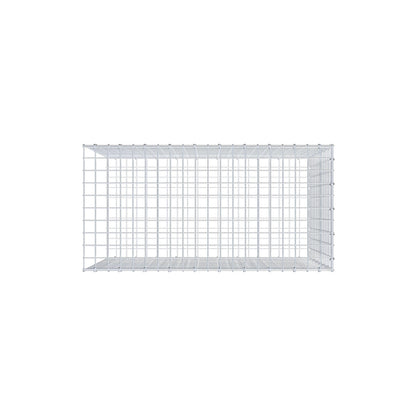 Anbaugabione Typ 2 100 cm x 70 cm x 50 cm (L x H x T), Maschenweite 5 cm x 5 cm, C-Ring