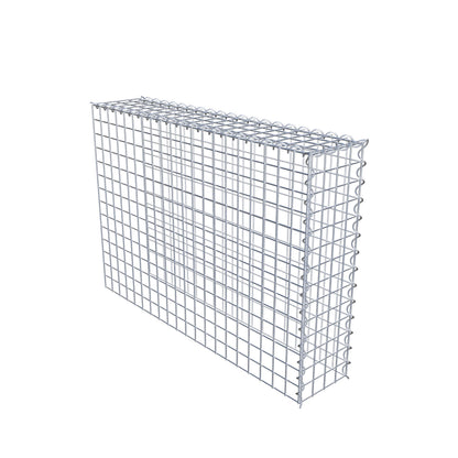 Add-on schanskorf type 4 100 cm x 70 cm x 20 cm (L x H x D), maaswijdte 5 cm x 5 cm, spiraalvormig