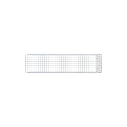 Fourche rapportée type 4 200 cm x 100 cm x 50 cm (L x H x P), mailles 5 cm x 10 cm, anneau en C