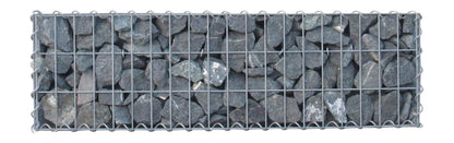 Schanskorf 100 cm x 30 cm x 30 cm (L x H x D), maaswijdte 5 cm x 10 cm, spiraalvormig