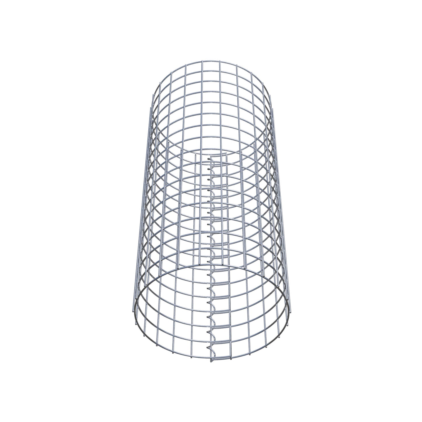 Gabionpelare rund 37 cm diameter, 80 cm höjd, maskstorlek 5 cm x 5 cm