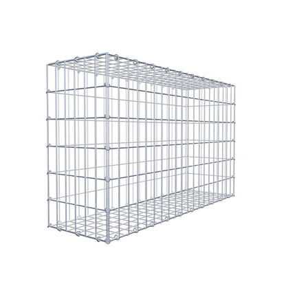 Gabião 100 cm x 60 cm x 30 cm (C x A x P), malhagem 5 cm x 10 cm, anel C