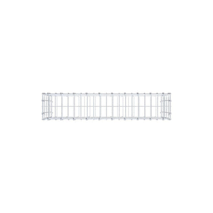 Gabion 100 cm x 50 cm x 20 cm (L x H x D), mesh size 5 x 10 cm, spiral ring