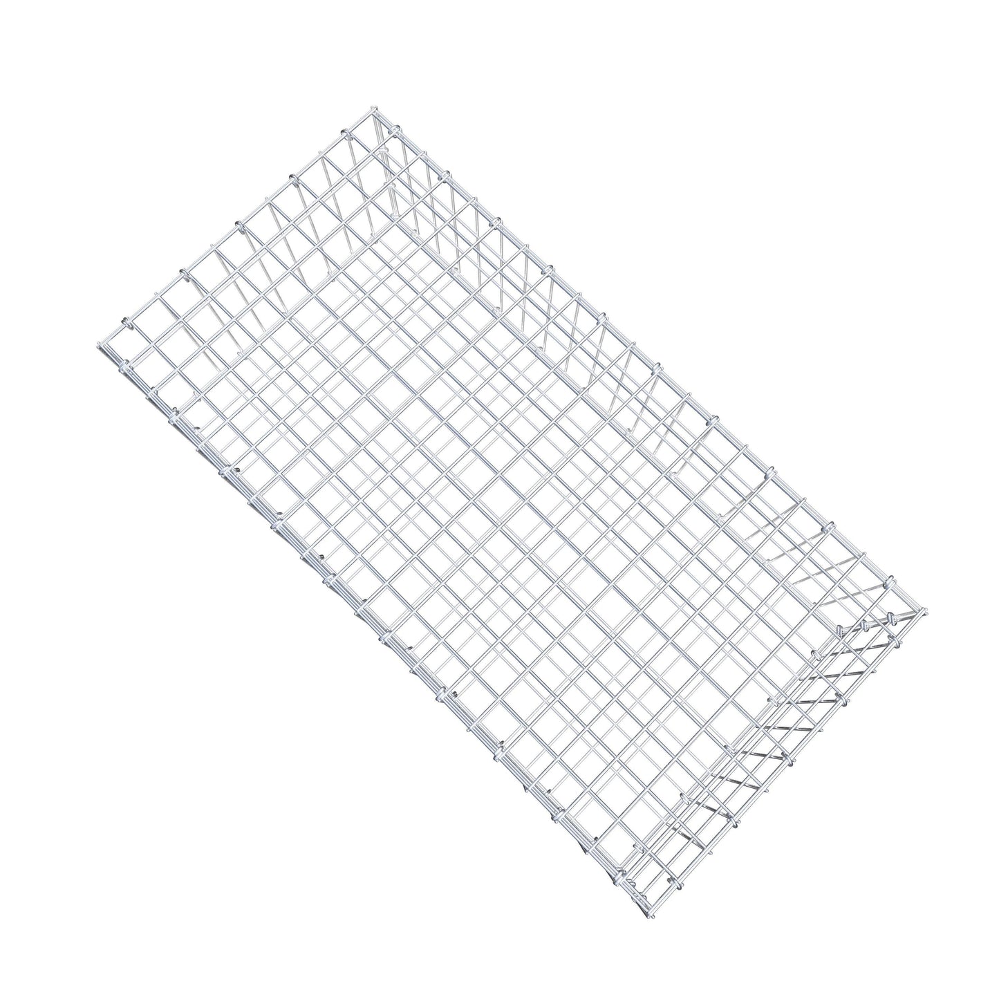 Gabion 100 cm x 30 cm x 50 cm (L x H x D), mesh size 5 cm x 10 cm, C-ring