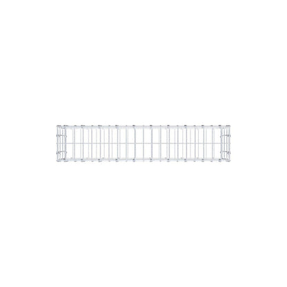 Gabion 100 cm x 30 cm x 20 cm (L x H x D), mesh size 5 x 10 cm, spiral ring