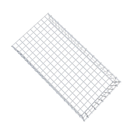 Anbaugabione Typ 4 100 cm x 20 cm x 50 cm (L x H x T), Maschenweite 5 cm x 10 cm, C-Ring