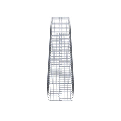 Gabion column square 42 cm x 42 cm, 200 cm high, MW 5 cm x 5 cm