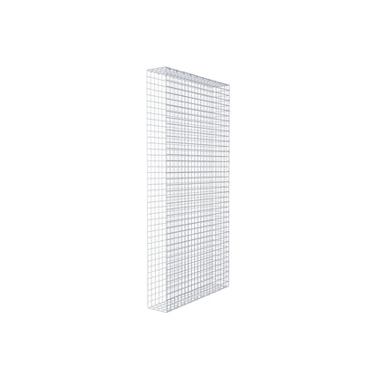 Monteret gabion type 2 200 cm x 100 cm x 20 cm (L x H x D), maskestørrelse 5 cm x 5 cm, C-ring