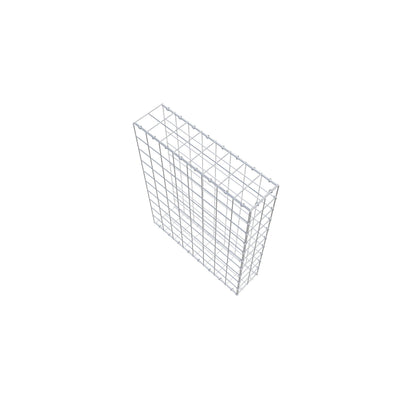 Anbaugabione Typ 2 100 cm x 80 cm x 20 cm (L x H x T), Maschenweite 10 cm x 10 cm, C-Ring