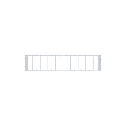 Mounted gabion type 3 100 cm x 20 cm x 20 cm (L x H x D), mesh size 10 cm x 10 cm, C-ring