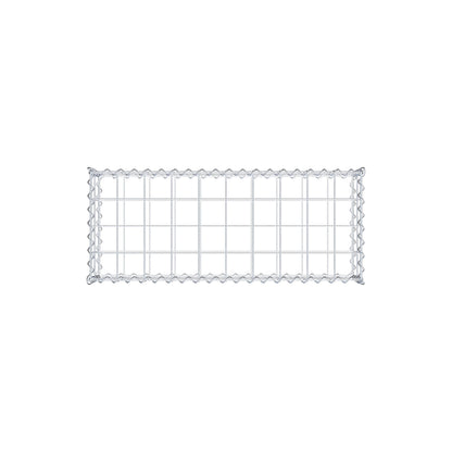 Gabion 100 cm x 20 cm x 40 cm (L x H x D), mesh size 10 cm x 10 cm, spiral