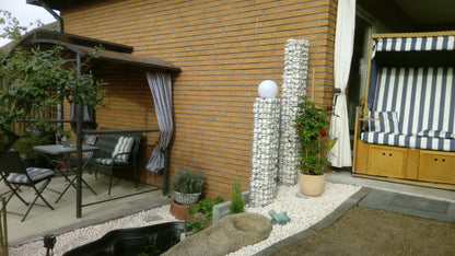 Colonne de gabion 22 x 22 cm MW 5 x 5 cm carré