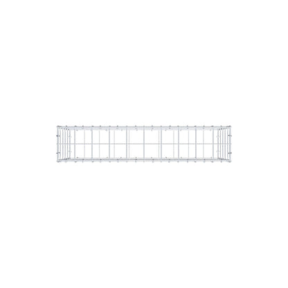 Gabion 100 cm x 50 cm x 20 cm (L x H x D), maskstorlek 10 cm x 10 cm, C-ring