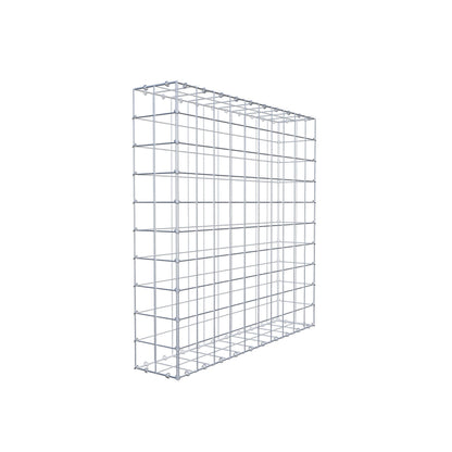 Schanskorf 100 cm x 100 cm x 20 cm (L x H x D), maaswijdte 10 cm x 10 cm, C-ring