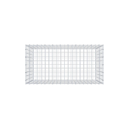 Gabion 100 cm x 70 cm x 50 cm (L x H x D), mesh size 5 cm x 10 cm, C-ring
