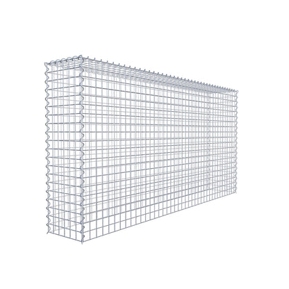 Gabião tipo 3 200 cm x 100 cm x 30 cm (C x A x P), malhagem 5 cm x 5 cm, espiral