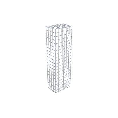 Mounted gabion type 2 100 cm x 20 cm x 30 cm (L x H x D), mesh size 5 cm x 5 cm, C-ring