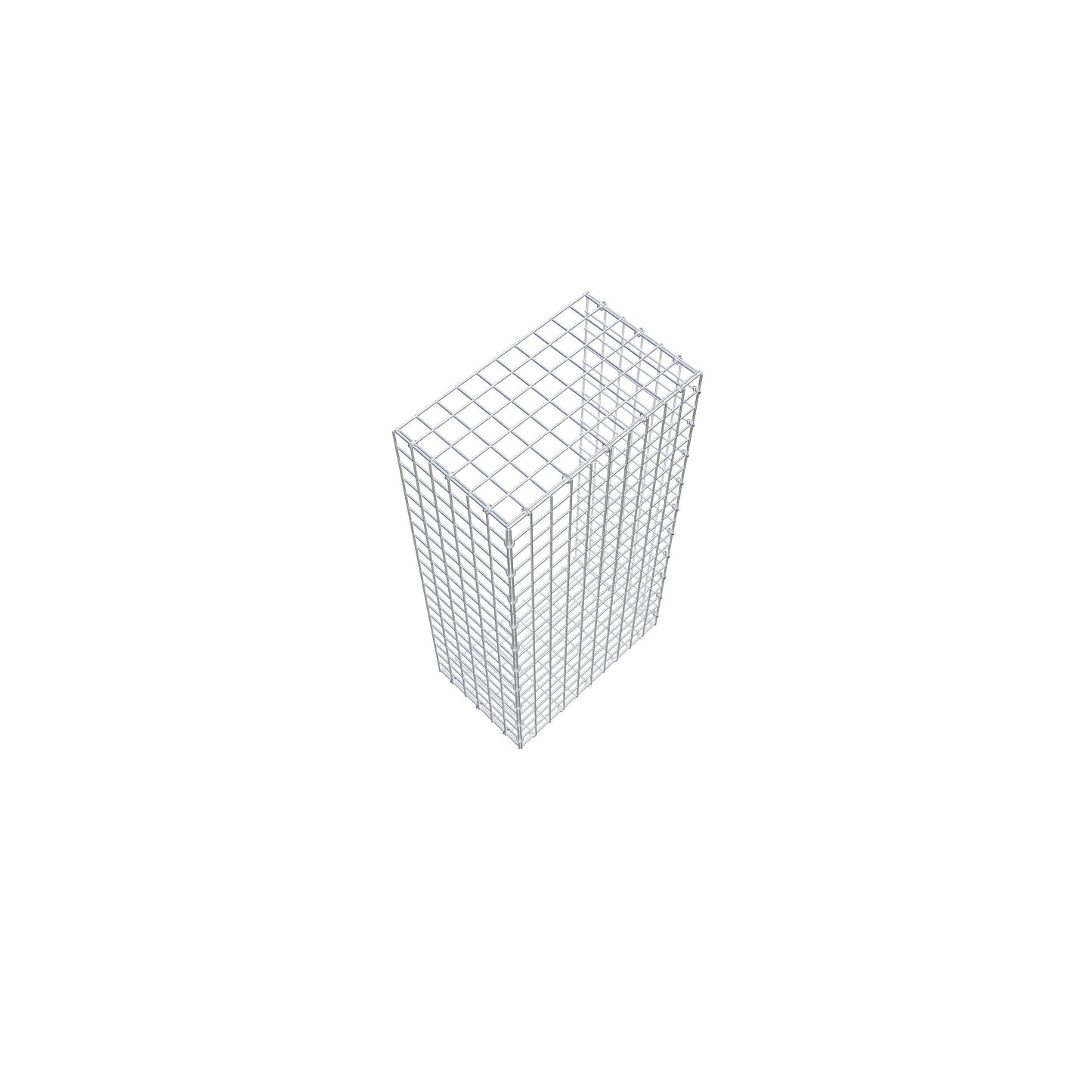 Gavión acoplable tipo 2 100 cm x 30 cm x 50 cm (L x A x P), malla 5 cm x 5 cm, anillo en C