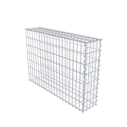 Gabbione aggiuntivo tipo 2 100 cm x 70 cm x 20 cm (L x H x P), dimensione maglia 5 cm x 10 cm, a spirale