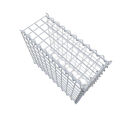 Gavión complementario tipo 2 50 cm x 40 cm x 20 cm (L x A x P), malla 5 cm x 5 cm, espiral