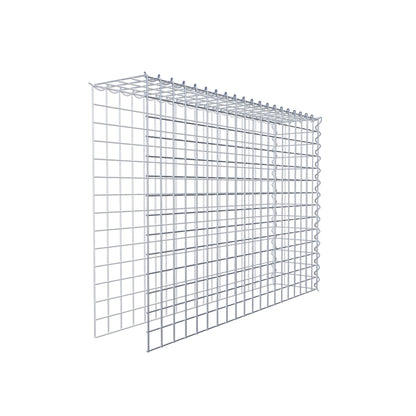 Add-on schanskorf type 4 100 cm x 70 cm x 20 cm (L x H x D), maaswijdte 5 cm x 5 cm, spiraalvormig